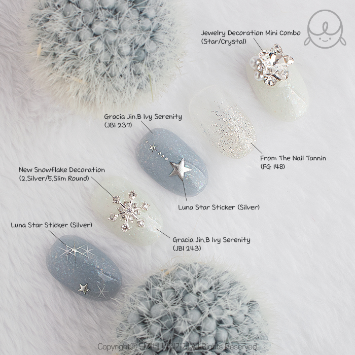 Gracia Jin.B Ivy Serenity 10 Colors Set - danjinail
