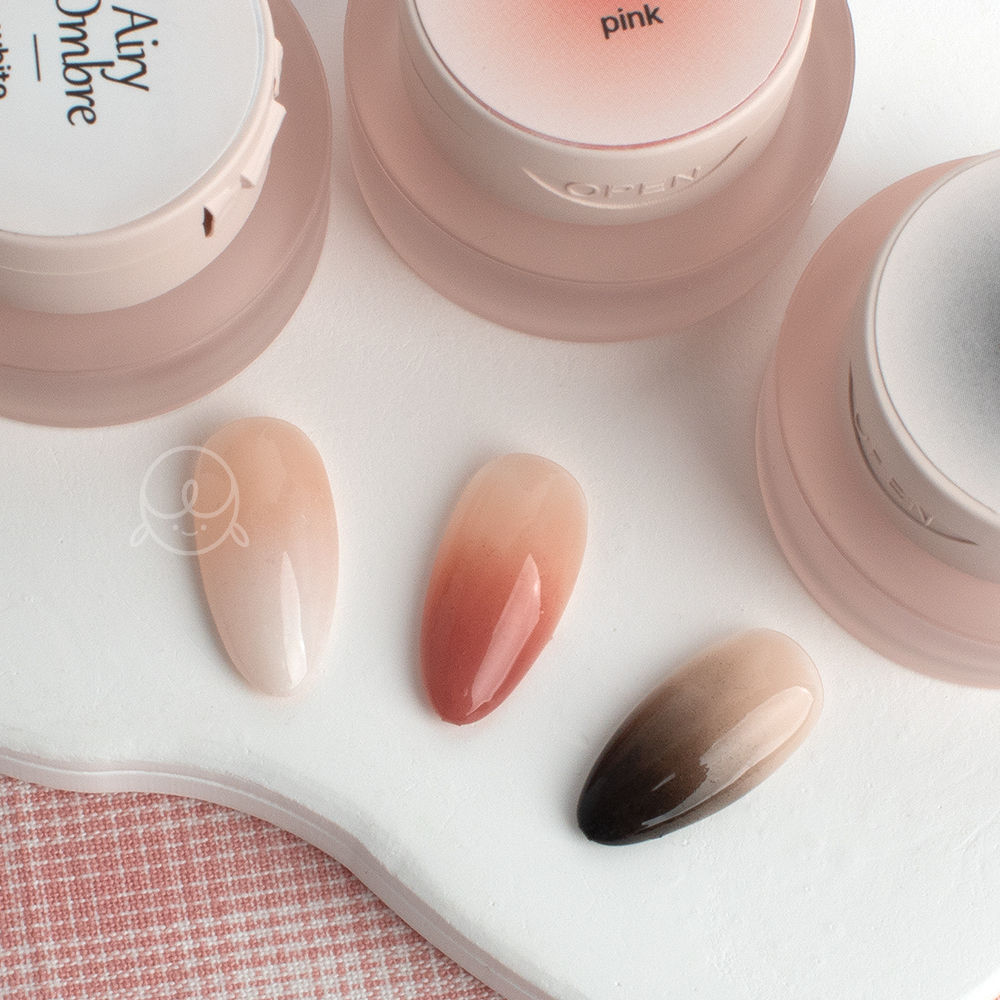 에어리 옴브레 그라데이션젤 치크네일