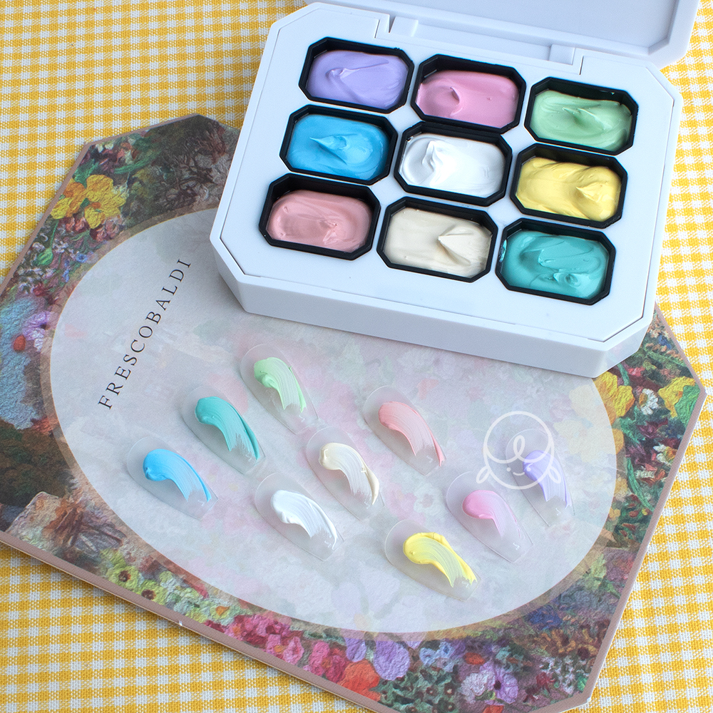 슈가크림 파스텔젤 네일팔레트 9종세트