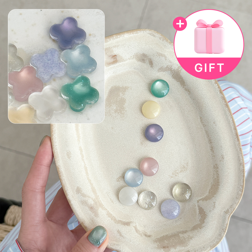 프롬더네일 런드리데이 9종세트 글리터 시럽 자석젤네일