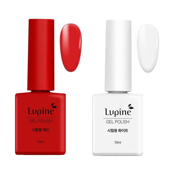 루핀 젤폴리쉬(레드&화이트)(시험젤)