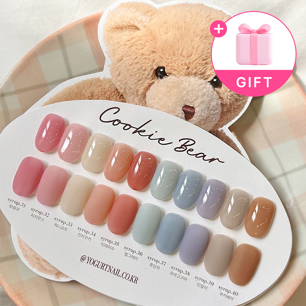 요거트젤 쿠키베어 시럽젤 10종세트