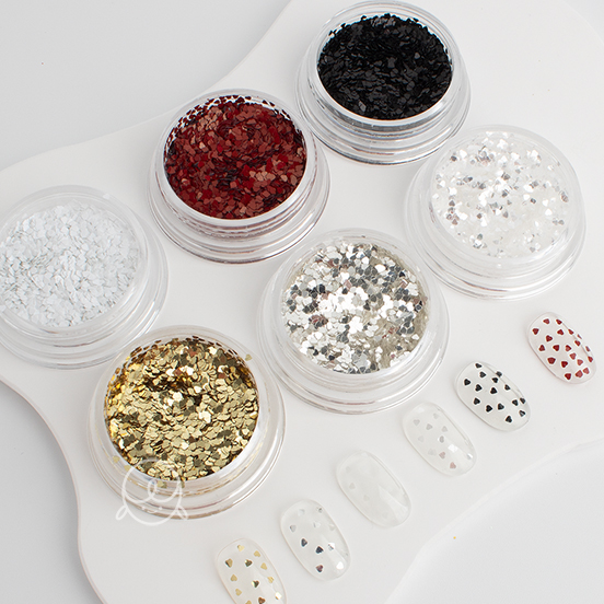 초미니 하트 네일글리터