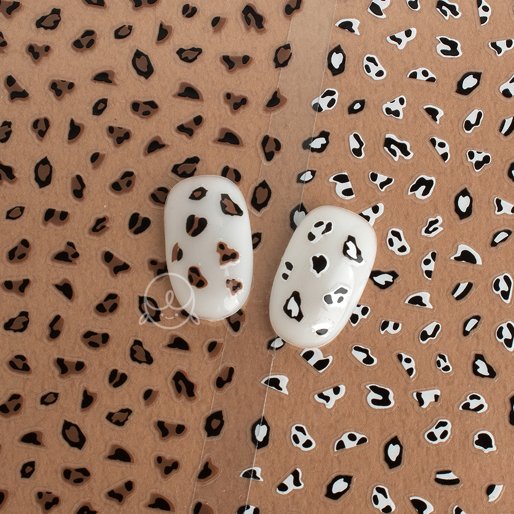 모양168 호피 네일스티커 (DH-803)