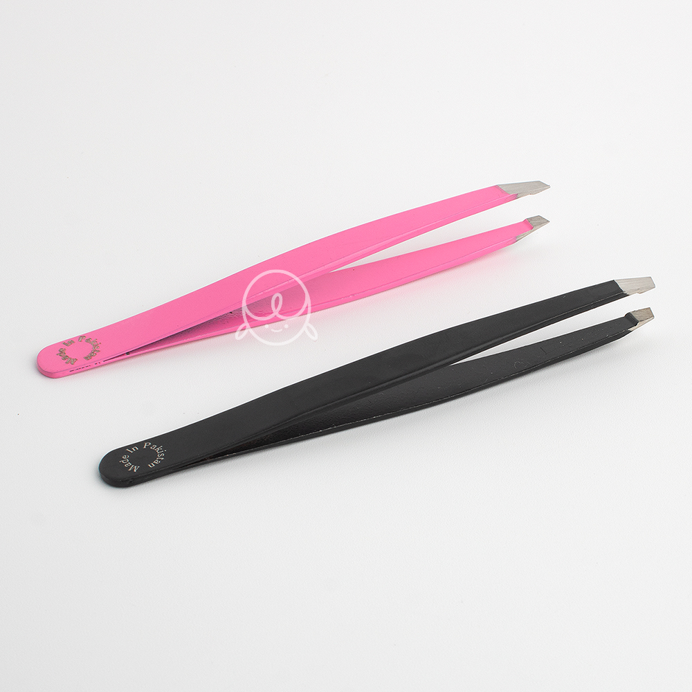 천사네일 속눈썹연장 족집게 쪽집게 #601 (핑크/블랙)