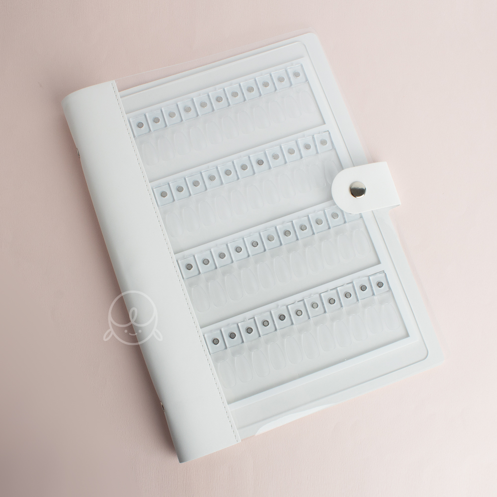 아크릴 탈부착 자석 포트폴리오 네일컬러차트북 팁보관함