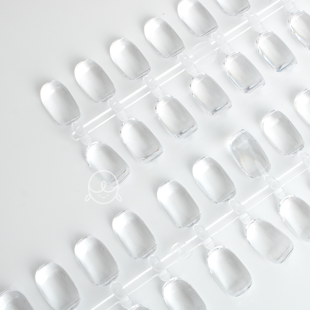 물방울 컬러차트 둥근사각 숏오발 (80개입)