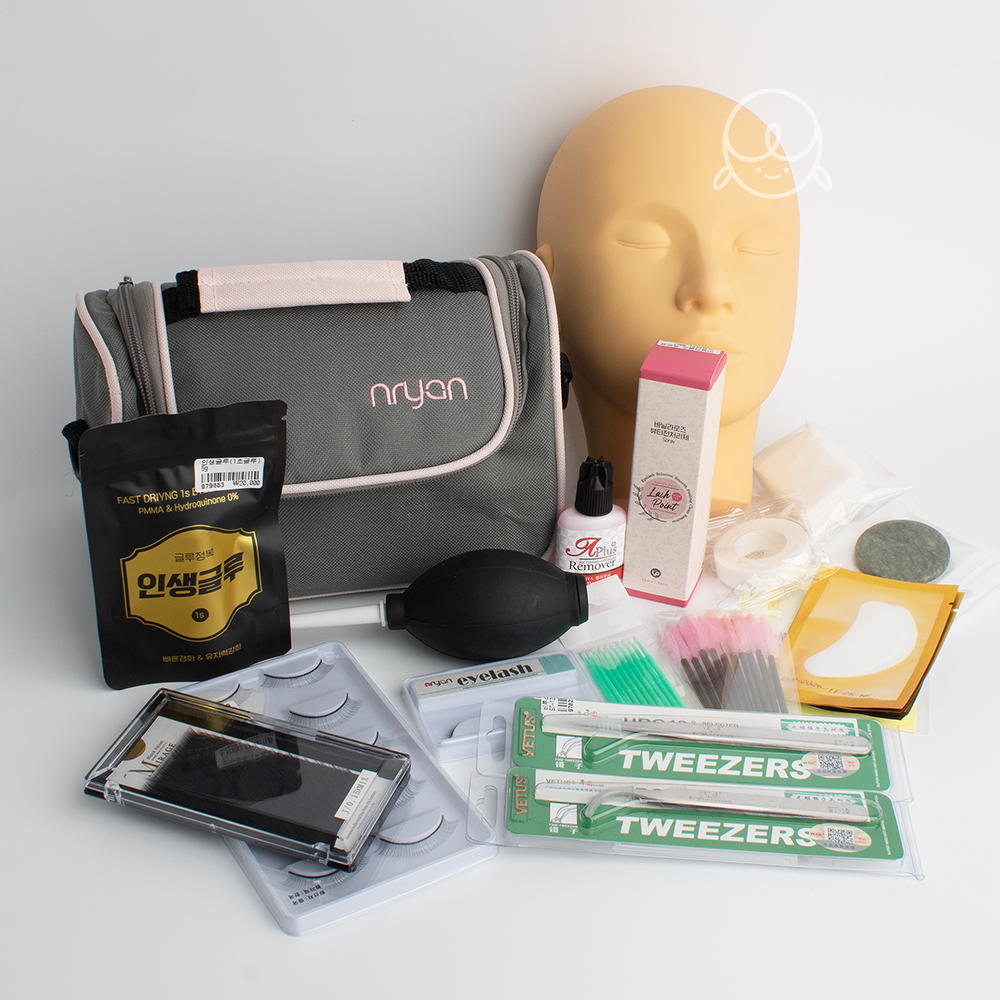속눈썹 국시세트 속눈썹연장 실습용 초보자 실기세트