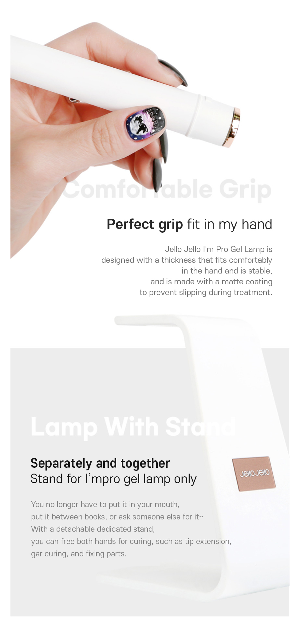 Jello Jello I'm Pro Gel Nail Lamp - danjinail