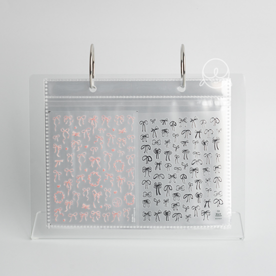 탁상형 네일스티커 보관 스티커북 진열대