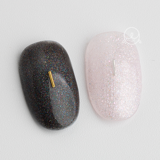 메탈참55 얇은 일자실파츠 네일파츠 (3mm)