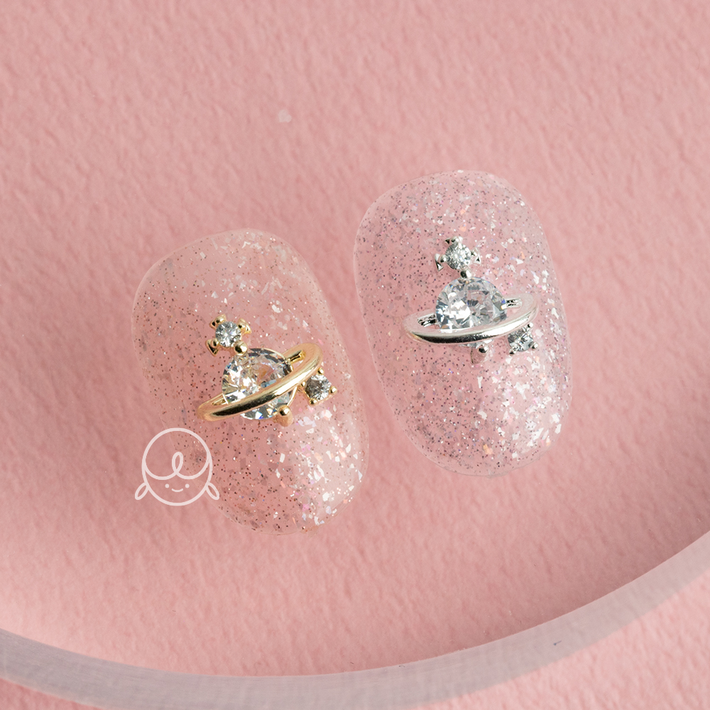 큐빅09 지르콘 우주선 네일파츠