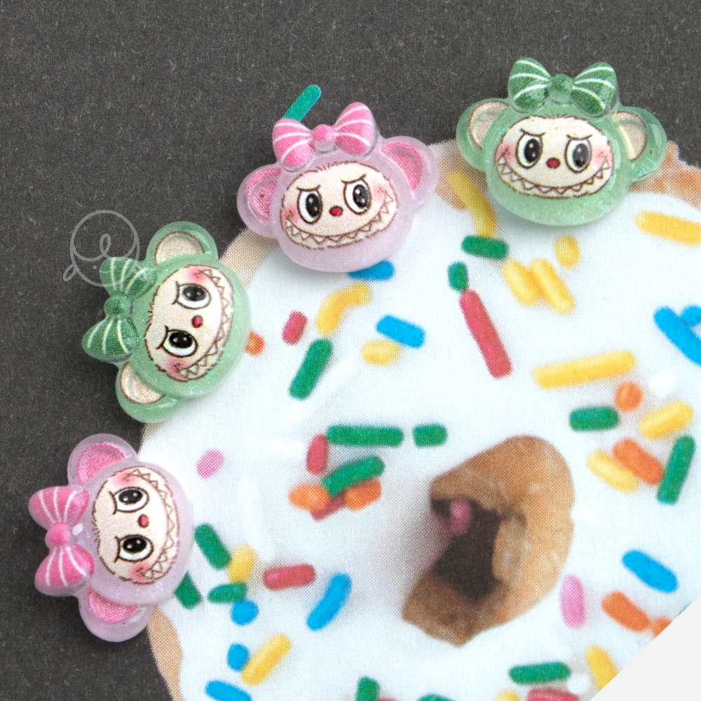 데코178 리본 도깨비 네일파츠 (5개입)