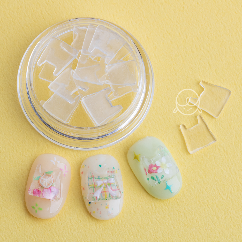 데코57 손잡이봉투 네일파츠 (약20개입)