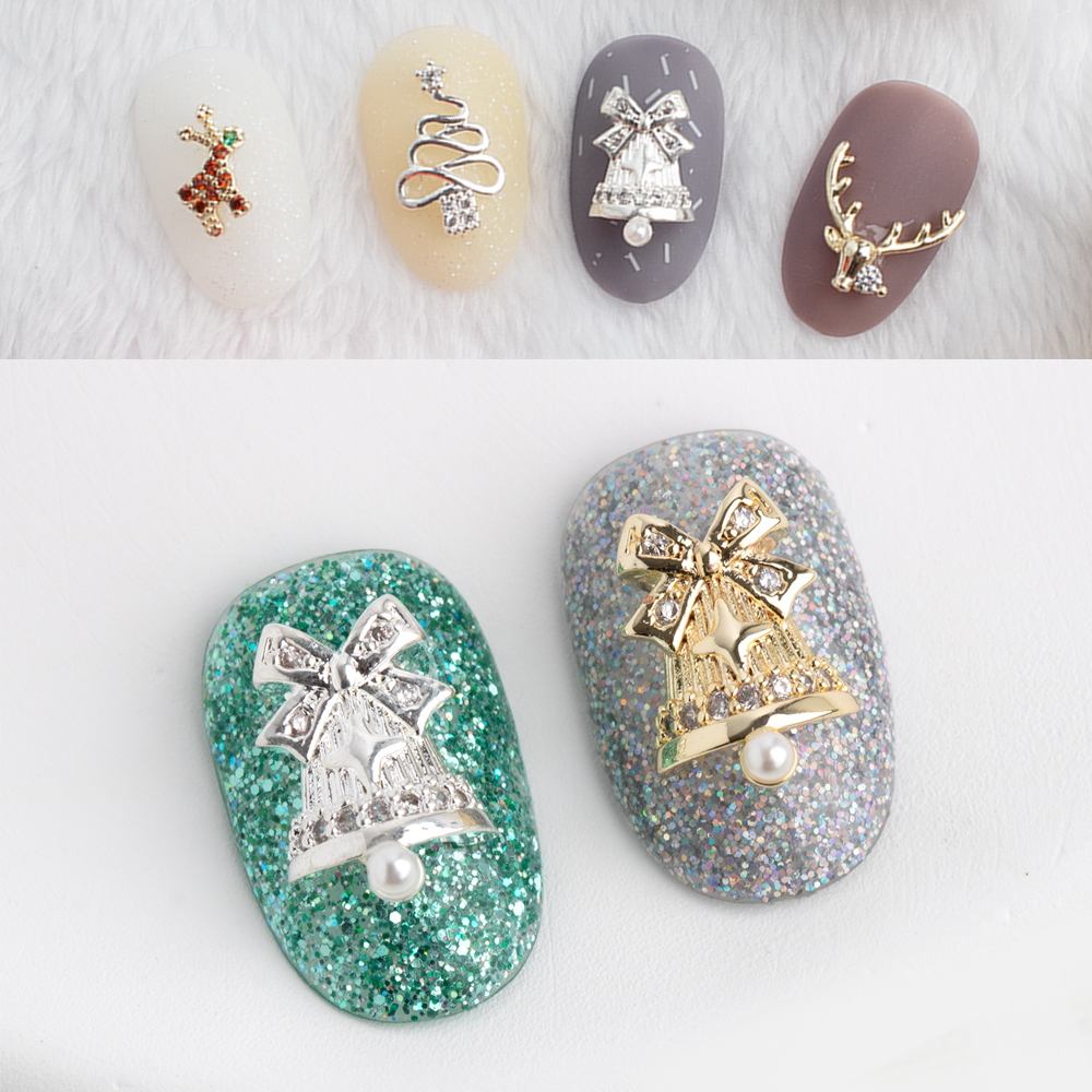 겨울파츠35 리본벨 네일파츠