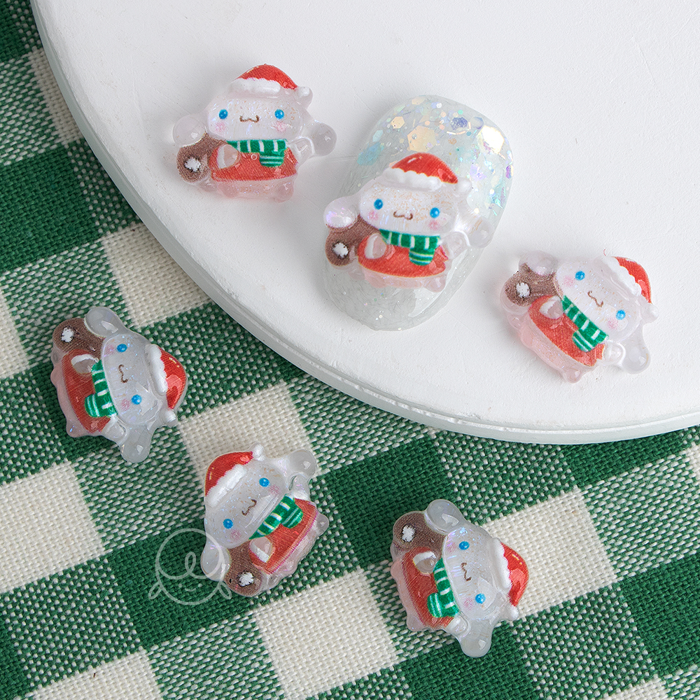 겨울파츠61 산타 네일파츠 (10개입)