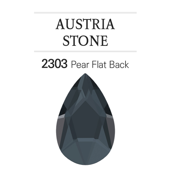 정품 오스트리아 평스톤 2303 (물방울 페어)